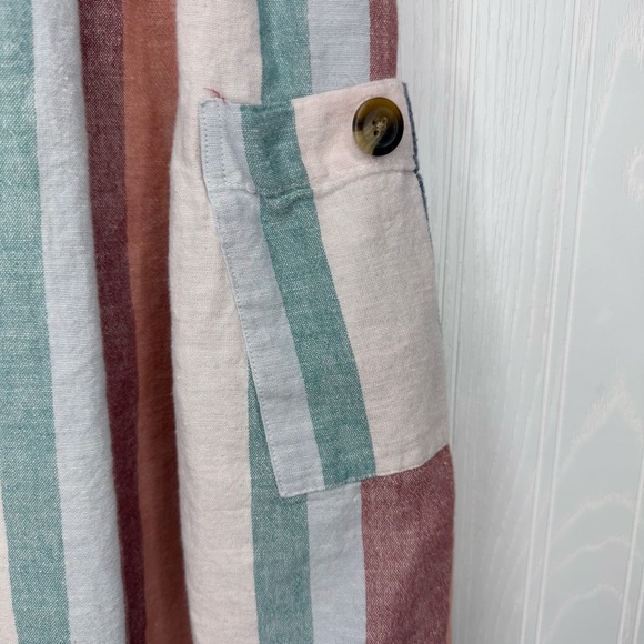 American Eagle halter dress striped size M - Picture 4 of 9